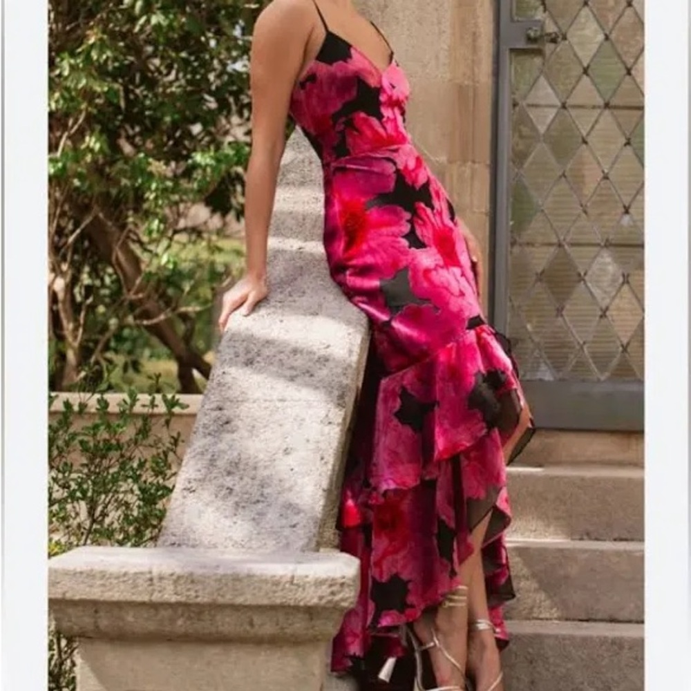 Hutch “Royce” High-Low Midi Dress • Style #11109 • NWT Size 8